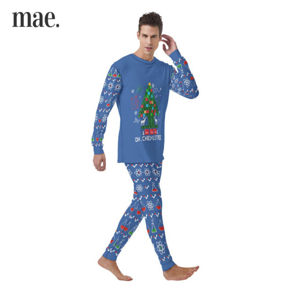 Chemistree Science Mens Pajama Set Christmas