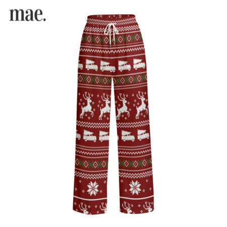 Christmas Pattern Unisex Pajama Pants