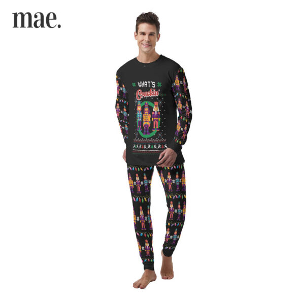 Crackin' Nutcracker Mens Pajama Set Christmas