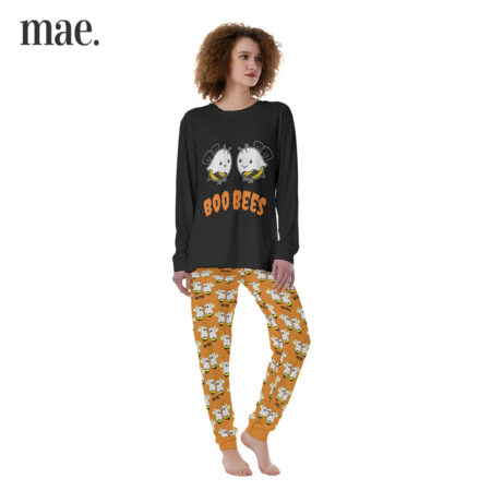 Cute Boo Bees Matching Women's Halloween Pajamas