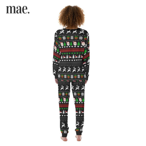 Dinosaur Christmas All Over Print Pajamas For Women