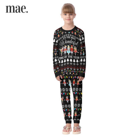 Lovely Nutcracker Kid's Christmas Sleepwear