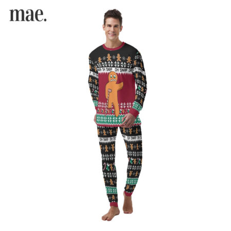 Oh Snap Cookies Christmas Pjs Mens