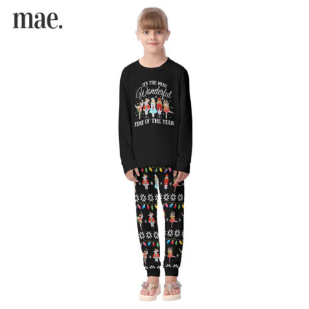 Nutcracker Ballet Kid's Christmas Pajamas