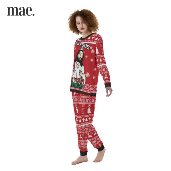 Birthday Boy Red Matching Christmas Pajamas For Women