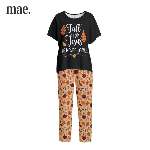 Autumn Faith Short Sleeve Pajamas For Women