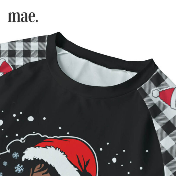 Black Women Christmas Pajamas For The Whole Family