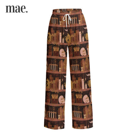 Bookaholic Wide Leg Pajamas Pants