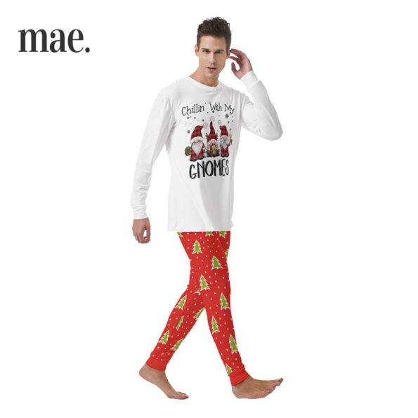 Chillin Gnomes Mens Christmas Pajamas