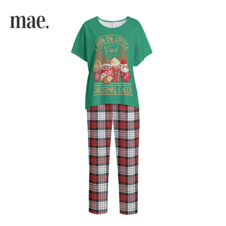 Coffee And Cheer Womens Xmas Pajamas