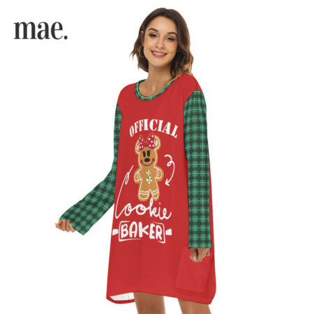 Cookie Baker Christmas Dress Matching Couple