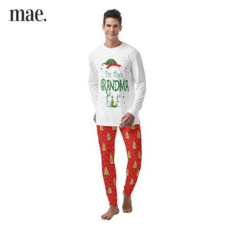 Customized Elf Matching Men's Christmas Pajamas