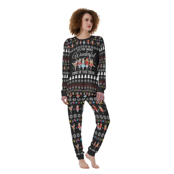 Cute Nutcracker Christmas Pajama Set Womens