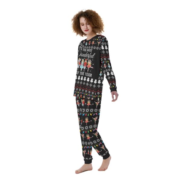 Cute Nutcracker Christmas Pajama Set Womens