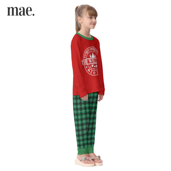 2023 Kids Personalized Matching Christmas Pajamas