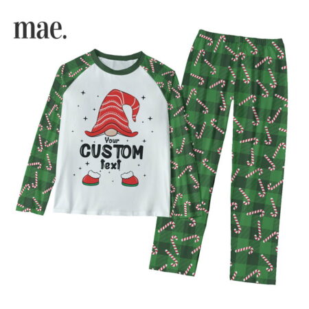 Personalized Gnomes Matching Family Christmas Pajamas