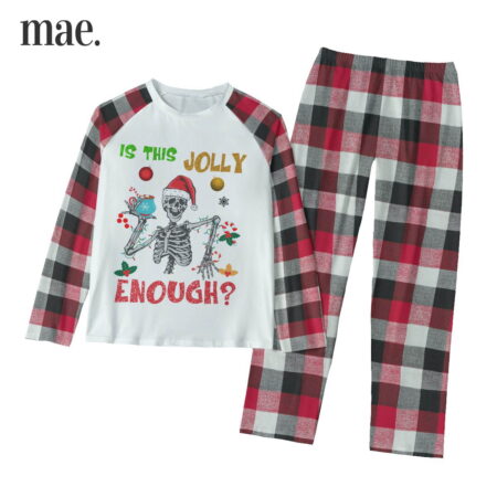 Skeleton Jolly Enough Family Pajama Sets