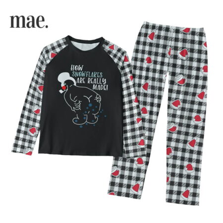 Snowflake Makers Matching Family Christmas Pajamas