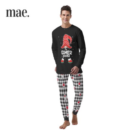 The Gamer Gnome Mens Christmas Pajama