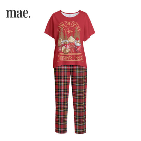 Xmas Cheer Coffee Women Family Christmas Pajamas