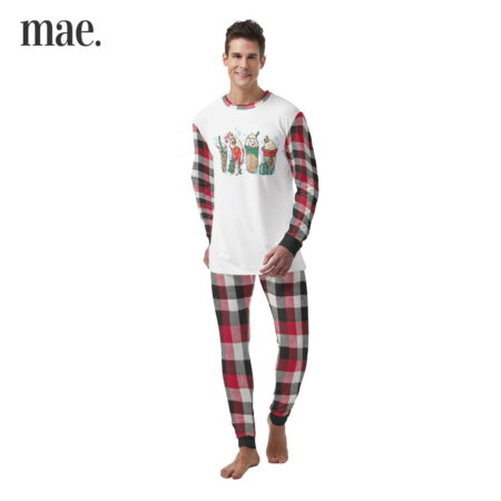 Xmas Coffee Mens Christmas Pajamas