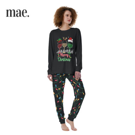 Xmas Drinking Women Family Christmas Pajamas