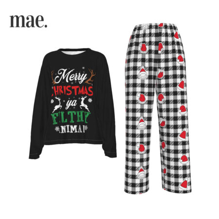 Ya Filthy Animal Women's Christmas Pajamas