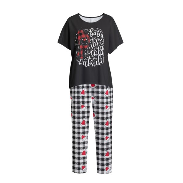 Baby It's Cold Outside Christmas Gift Womens Holiday Pajama Sets