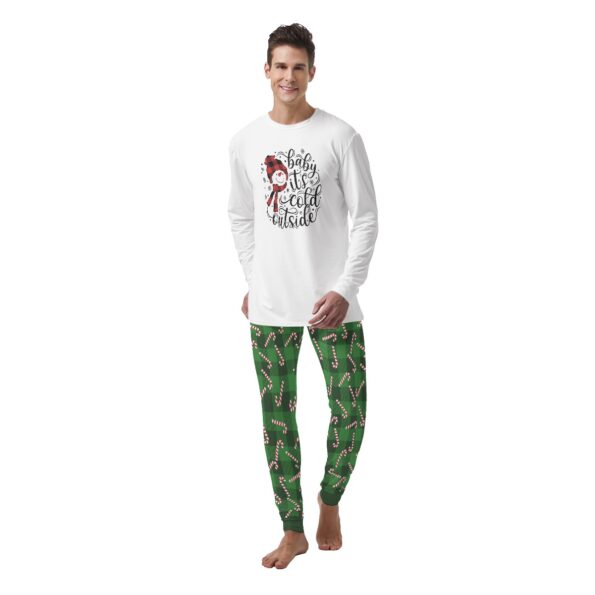 Baby It's Cold Outside Mens Pajama Set Christmas