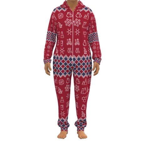 Chemistry Lover Ugly Unisex Christmas Jumpsuit