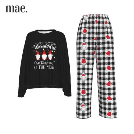 Cool Santa White Beard Matching Christmas Pajamas