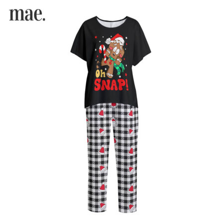 Oh Snap Cookie Womens Holiday Pajamas