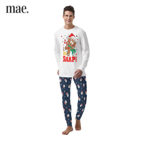 Oh Snap Gingerbread Men Christmas Pajamas