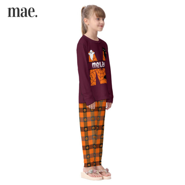 Personalized Monogram Name Kid's Pajamas Halloween