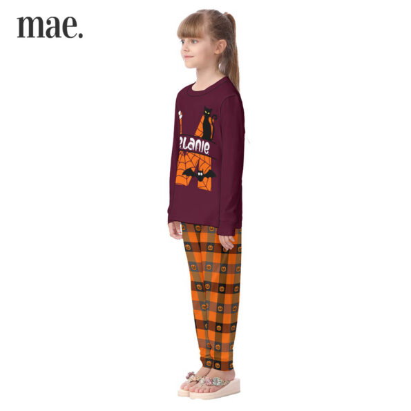 Personalized Monogram Name Kid's Pajamas Halloween