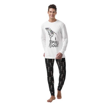 Skeleton Couple Matching Christmas Pajamas For Men