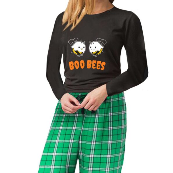 Boo Bees Couple Matching Halloween Pajama Sets