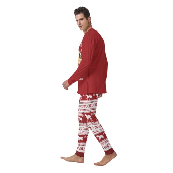 A Family Love Horse Mens Christmas Sleepwear