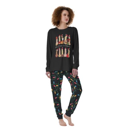 All I Want For Christmas Funny Women's Holiday Pajamas