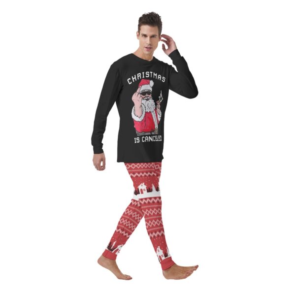 Bad Santa Naughty Mens Pajama Set Christmas