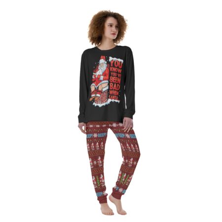 Bad Santa Womens Christmas Nightwear