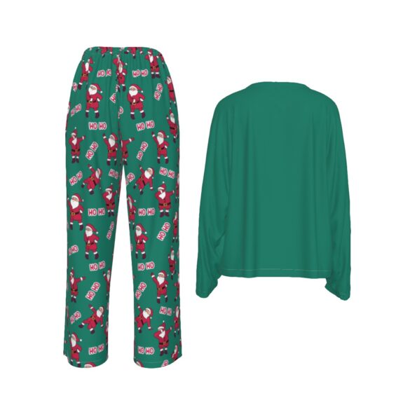 Believin Santa Long Sleeve Christmas Pajamas For Women