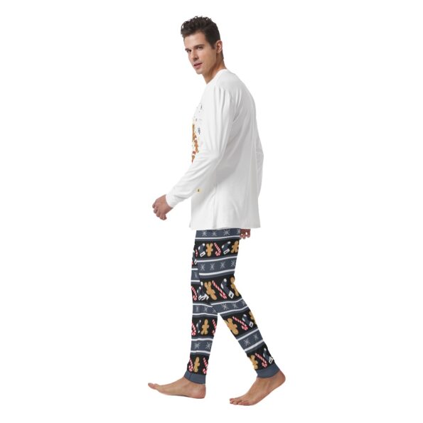 Christmas Gingerbread Tree Family Pajamas For Men