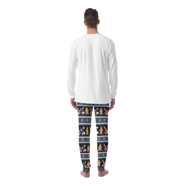 Christmas Gingerbread Tree Family Pajamas For Men