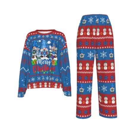 Christmas Gnome Family Pajamas Women