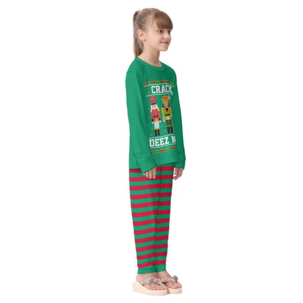 Crack Nutcracker Kids Christmas Pajamas