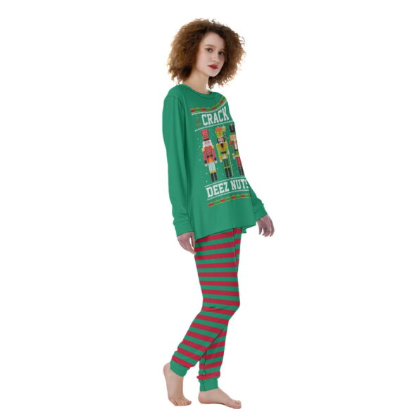 Crack Nutcracker Womens Matching Christmas Pajamas