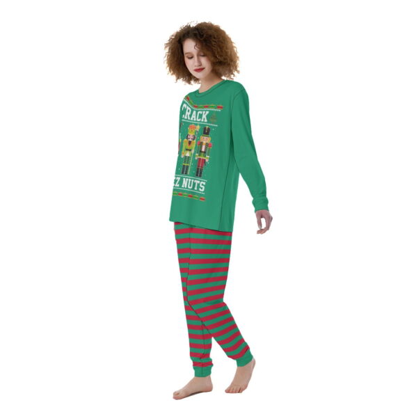 Crack Nutcracker Womens Matching Christmas Pajamas