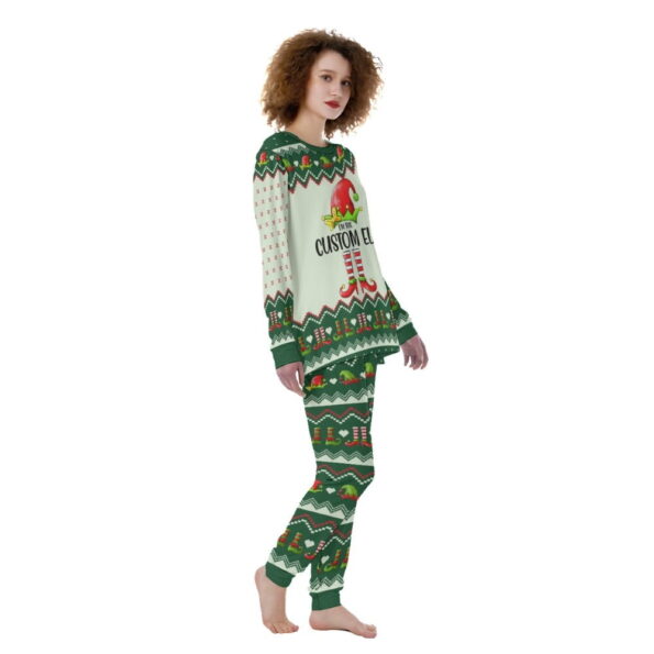 Custom ELF Family Christmas Pajamas For Women