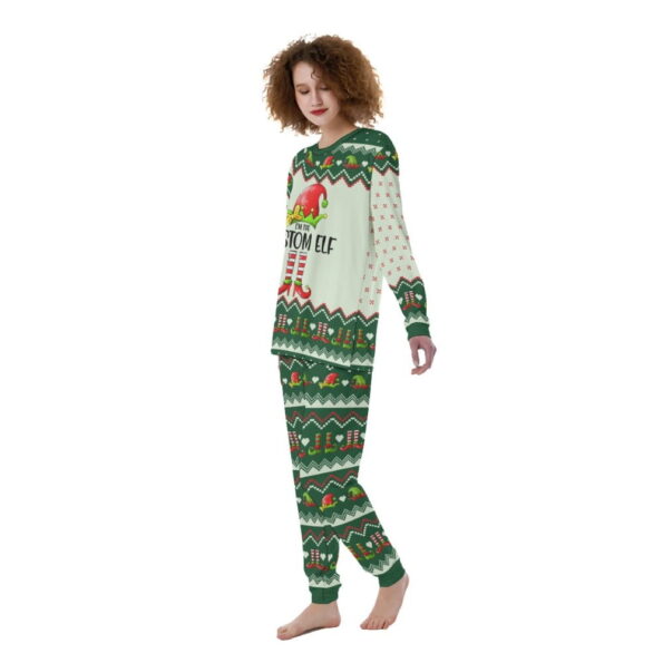 Custom ELF Family Christmas Pajamas For Women